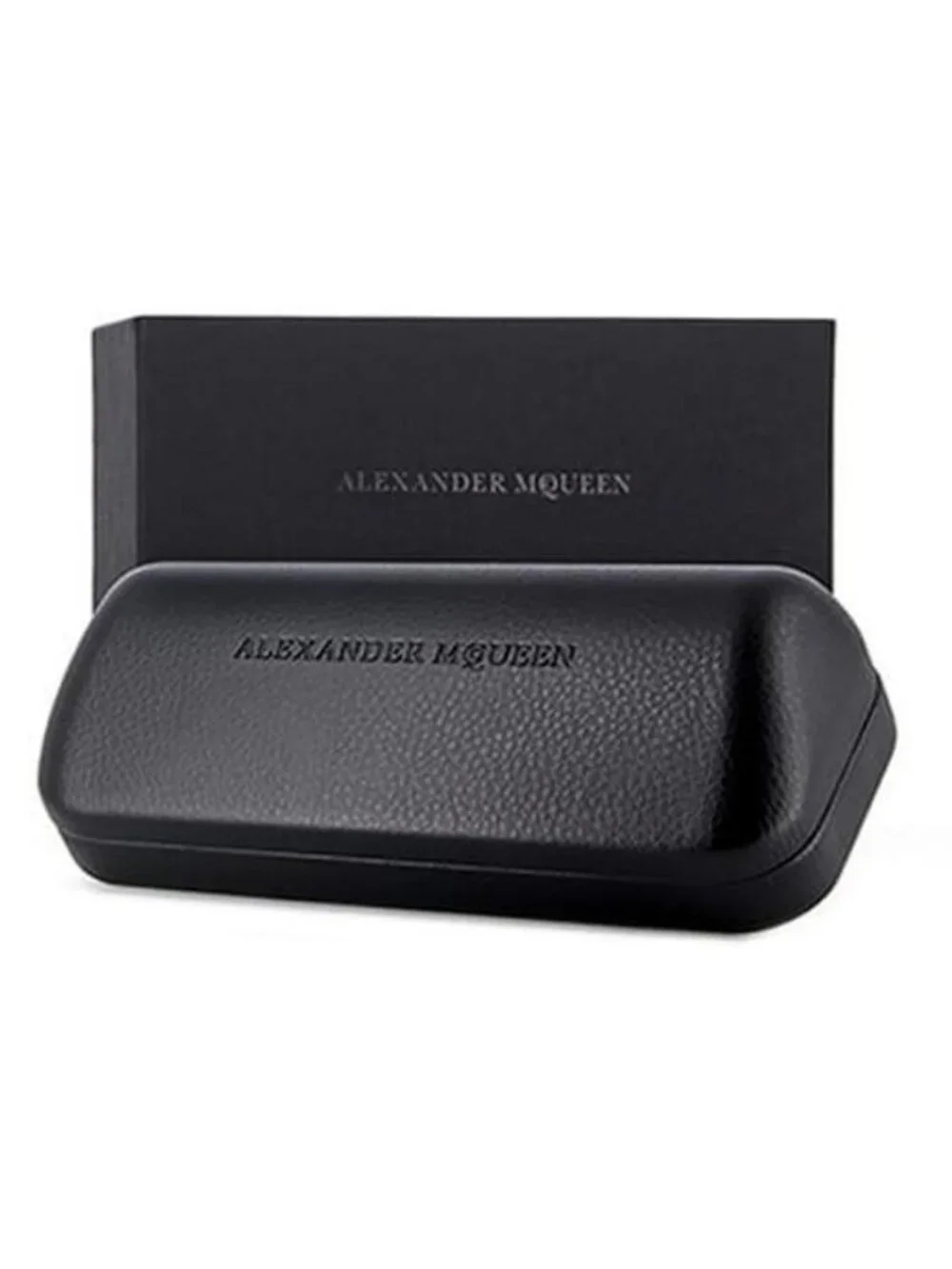 New Alexander McQueen Womens Cat Eye Black Black Transparent Fashion Designer Ey